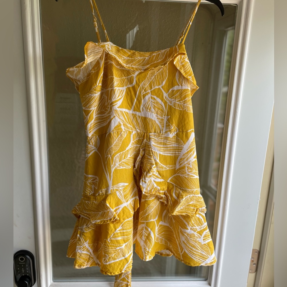 Medium dark yellow sundress